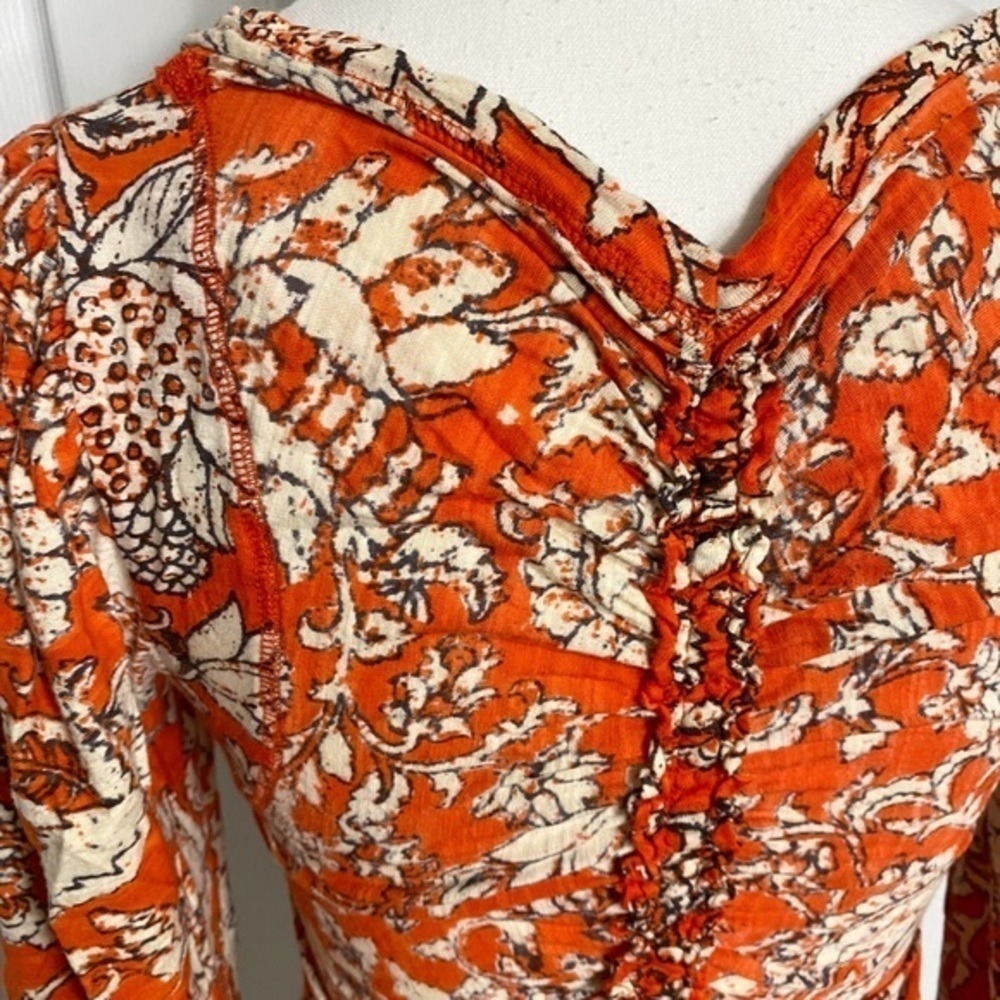 Free People Say The Word‎ Top / Ruby Red Combo Cropped Top - Picture 7 of 15